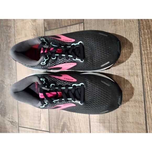 Brooks Women's Ghost 14 Black Pink Running Shoes Sneakers Size 7 B 1203561B013 - Picture 5 of 11
